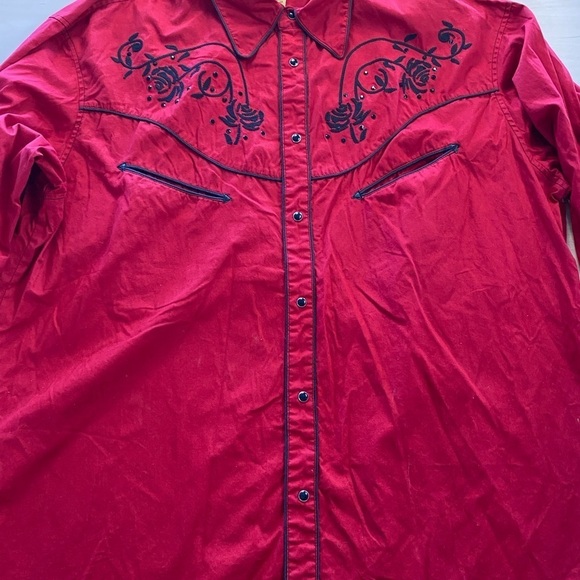 Alan Jackson Western Snap front Dress Shirt size XXL (DI) - Picture 12 of 12